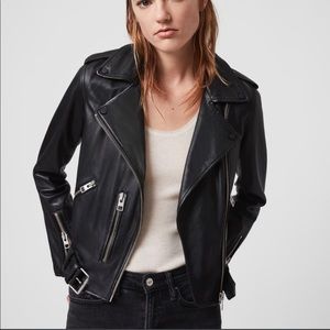 Allsaints Balfern Leather Jacket
